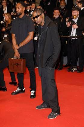 Travis Scott bei der Premiere der HBO-Dramaserie The Idol auf dem Festival de Cannes 2023 76. Internationale Filmfestspiele von Cannes im Palais des Festivals. Cannes, 22.05.2023