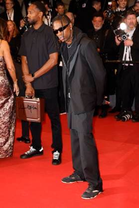 Travis Scott bei der Premiere der HBO-Dramaserie The Idol auf dem Festival de Cannes 2023 76. Internationale Filmfestspiele von Cannes im Palais des Festivals. Cannes, 22.05.2023