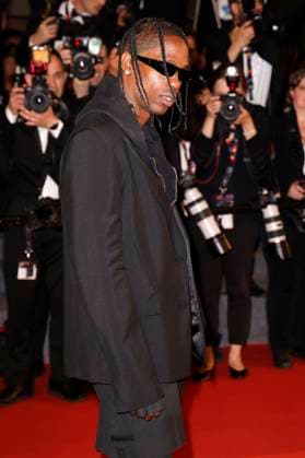 Travis Scott bei der Premiere der HBO-Dramaserie The Idol auf dem Festival de Cannes 2023 76. Internationale Filmfestspiele von Cannes im Palais des Festivals. Cannes, 22.05.2023