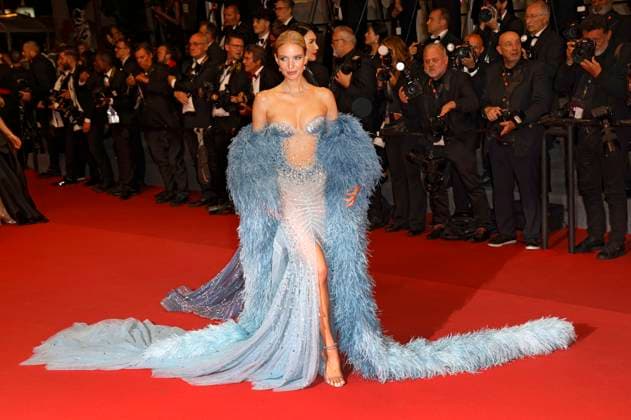 Leonie Hanne bei der Premiere der HBO-Dramaserie The Idol auf dem Festival de Cannes 2023 76. Internationale Filmfestspiele von Cannes im Palais des Festivals. Cannes, 22.05.2023