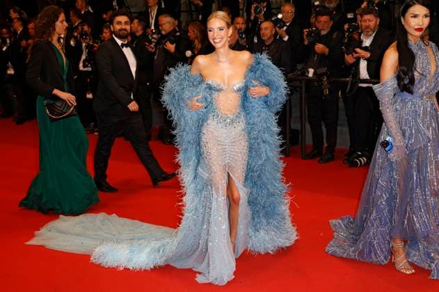 Leonie Hanne bei der Premiere der HBO-Dramaserie The Idol auf dem Festival de Cannes 2023 76. Internationale Filmfestspiele von Cannes im Palais des Festivals. Cannes, 22.05.2023