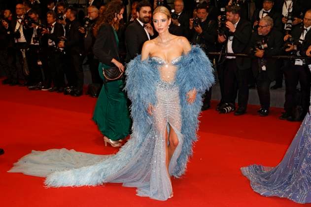 Leonie Hanne bei der Premiere der HBO-Dramaserie The Idol auf dem Festival de Cannes 2023 76. Internationale Filmfestspiele von Cannes im Palais des Festivals. Cannes, 22.05.2023