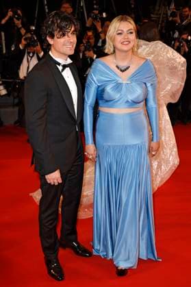 Florian Rossi und Louane bei der Premiere der HBO-Dramaserie The Idol auf dem Festival de Cannes 2023 76. Internationale Filmfestspiele von Cannes im Palais des Festivals. Cannes, 22.05.2023