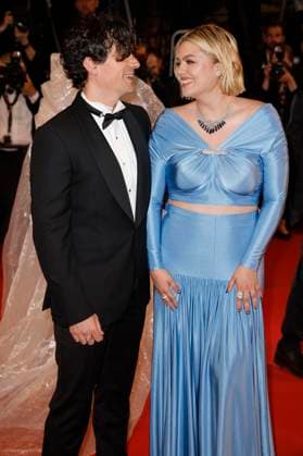 Florian Rossi und Louane bei der Premiere der HBO-Dramaserie The Idol auf dem Festival de Cannes 2023 76. Internationale Filmfestspiele von Cannes im Palais des Festivals. Cannes, 22.05.2023