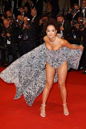 Lena Mahfouf bei der Premiere der HBO-Dramaserie The Idol auf dem Festival de Cannes 2023 76. Internationale Filmfestspiele von Cannes im Palais des Festivals. Cannes, 22.05.2023