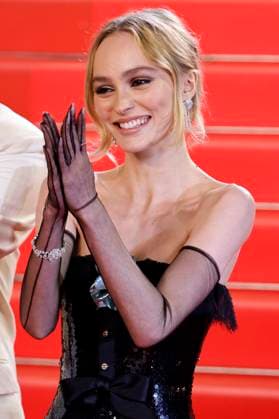 Lily-Rose Depp bei der Premiere der HBO-Dramaserie The Idol auf dem Festival de Cannes 2023 76. Internationale Filmfestspiele von Cannes im Palais des Festivals. Cannes, 22.05.2023