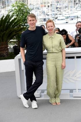 76th Cannes Film Festival 2023, Photocall film Kuollet Lehdt (Fallen Leaves) . Pictured: Jussi Vatanen, Alma Poysti  Copyright: xAlbertoxTerenghi PoolxPhotoxEvenx xPoolxPhotoxEventsx01x IPA_IPA38152215
