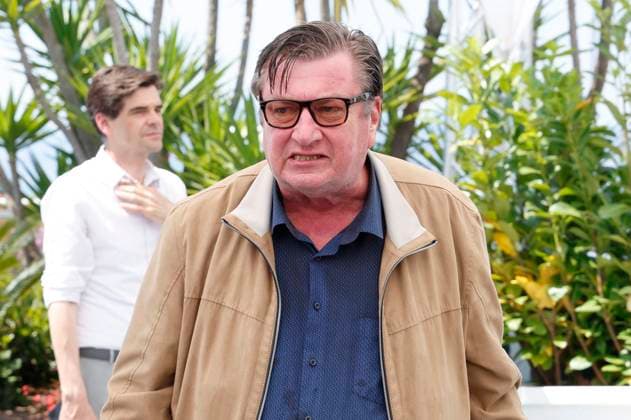 Aki Kaurismäki beim Photocall zum Kinofilm Kuolleet lehdet Fallen Leaves auf dem Festival de Cannes 2023 76. Internationale Filmfestspiele von Cannes am Palais des Festivals. Cannes, 23.05.2023