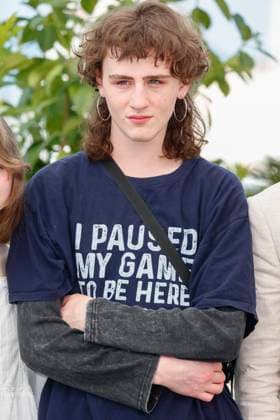 May 23, 2023: Luke Barker poses at the Club Zero photocall during the 76th Cannes Film Festival at Palais des Festivals in Cannes, France, on 23 May 2023. Photo: - ZUMAm179 20230523_zep_m179_023 Copyright: xAlecxMichaelx