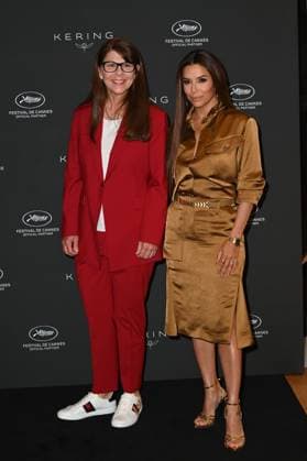 76th Cannes Film Festival 2023, Photocall Kering Women in motion, talk with Eva Longoria, Stacy L. Smith. Pictured Eva Longoria, Stacy L Smith  Copyright: xSimonexComix xipa-agency.netx xPoolxPhotoxEventsx01x IPA_IPA38155916