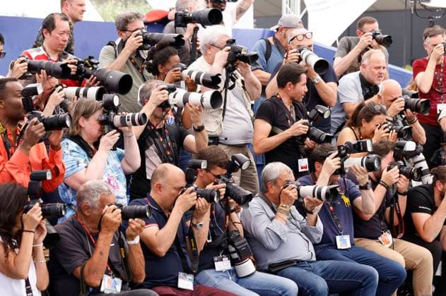 Fotografen beim Photocall zum Kinofilm Kubi auf dem Festival de Cannes 2023 76. Internationale Filmfestspiele von Cannes am Palais des Festivals. Cannes, 23.05.2023