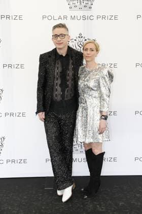 STOCKHOLM 20230523 Fredrik Strage and Linda Leopold arrive at the 2023 Polar Prize ceremony at the Grand Hotel in Stockholm on Tuesday Stockholm SVERIGE x10430x  Copyright: xChristinexOlsson TTx POLARPRISET 2023 TTABB0000000000189034