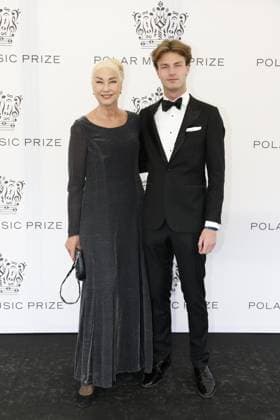 STOCKHOLM 20230523 Eva Beckman and company arrive at the 2023 Polar Prize ceremony at the Grand Hotel in Stockholm on Tuesday Stockholm SWEDEN x10430x  Copyright: xChristinexOlsson TTx POLARPRISET 2023 TTABB0000000000189044