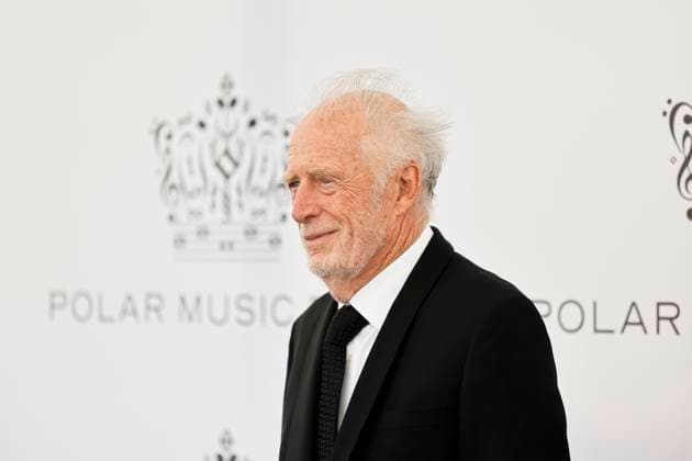 STOCKHOLM 20230523 Laureate Chris Blackwell arrives at the 2023 Polar Prize ceremony at the Grand Hotel in Stockholm on Tuesday Stockholm SWEDEN x10430x  Copyright: xChristinexOlsson TTx POLARPRISET 2023 TTABB0000000000189060