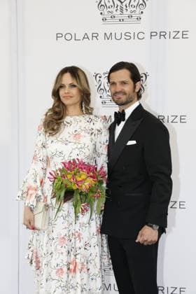 STOCKHOLM 20230523 Princess Sofia and Prince Carl Philip arrive at the 2023 Polar Prize ceremony at the Grand Hotel in Stockholm on Tuesday Stockholm SWEDEN x10430x  Copyright: xChristinexOlsson TTx POLARPRISET 2023 TTABB0000000000189083