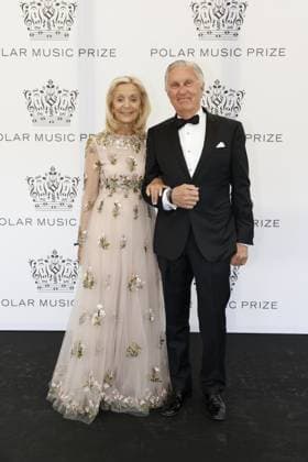 STOCKHOLM 20230523 Agneta Andrén and Robert Andrén arrive at the 2023 Polar Prize ceremony at the Grand Hotel in Stockholm on Tuesday Stockholm SWEDEN x10430x  Copyright: xChristinexOlsson TTx POLARPRISET 2023 TTABB0000000000189123