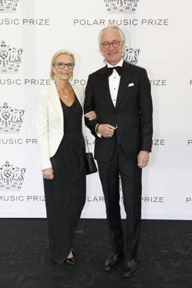 STOCKHOLM 20230523 Els Marie Forsberg and Stefan Forsberg arrive at the 2023 Polar Prize award ceremony at the Grand Hotel in Stockholm on Tuesday Stockholm SVERIGE x10430x  Copyright: xChristinexOlsson TTx POLARPRISET 2023 TTABB0000000000189124