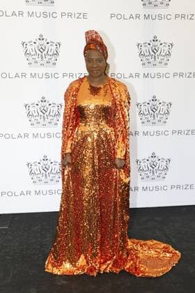 This year s Polar Music Prize laureate Angélique Kidjo arrives to the Polar Music Prize Award Ceremony at Grand Hotel in Stockholm, May 24, 2023 Stockholm SWEDEN x10430x  Copyright: xChristinexOlsson TTx POLAR MUSIC PRIZE 2023 SCANPIXB057273