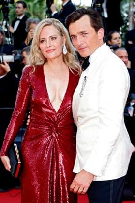 Aimee Mullins mit Ehemann Rupert Friend bei der Premiere des Kinofilms Asteroid City auf dem Festival de Cannes 2023 76. Internationale Filmfestspiele von Cannes im Palais des Festivals. Cannes, 23.05.2023