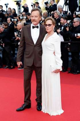 Bryan Cranston mit Ehefrau Robin Dearden bei der Premiere des Kinofilms Asteroid City auf dem Festival de Cannes 2023 76. Internationale Filmfestspiele von Cannes im Palais des Festivals. Cannes, 23.05.2023