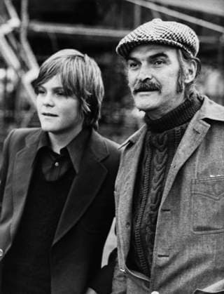 RECORD DATE NOT STATED Stanley baker and son glyn, 60s Stanley baker and son glyn, 60s Copyright: 972_ML_16_W689989