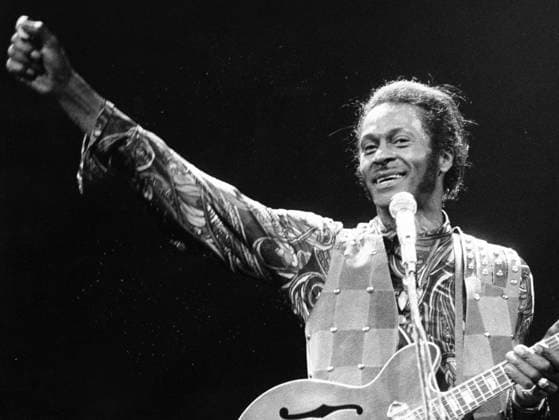 RECORD DATE NOT STATED Chuck berry, the rainbow theatre, finsbury park, london 1973 Chuck berry, the rainbow theatre, finsbury park, london 1973 Copyright: 972_ML_16_W692978