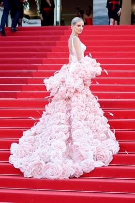 Leonie Hanne bei der Premiere des Kinofilms Asteroid City auf dem Festival de Cannes 2023 76. Internationale Filmfestspiele von Cannes im Palais des Festivals. Cannes, 23.05.2023