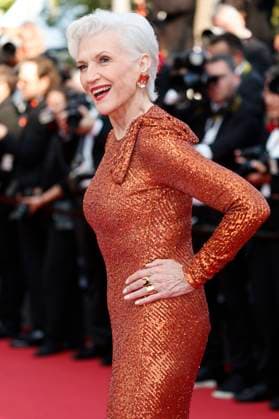 Maye Musk bei der Premiere des Kinofilms Asteroid City auf dem Festival de Cannes 2023 76. Internationale Filmfestspiele von Cannes im Palais des Festivals. Cannes, 23.05.2023