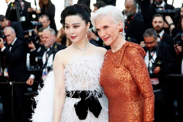 Fan Bingbing und Maye Musk bei der Premiere des Kinofilms Asteroid City auf dem Festival de Cannes 2023 76. Internationale Filmfestspiele von Cannes im Palais des Festivals. Cannes, 23.05.2023