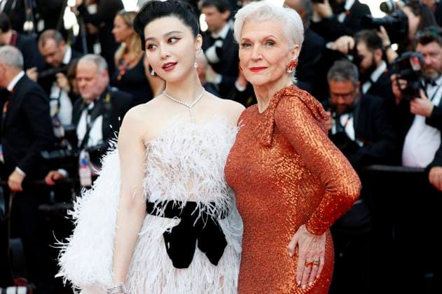Fan Bingbing und Maye Musk bei der Premiere des Kinofilms Asteroid City auf dem Festival de Cannes 2023 76. Internationale Filmfestspiele von Cannes im Palais des Festivals. Cannes, 23.05.2023