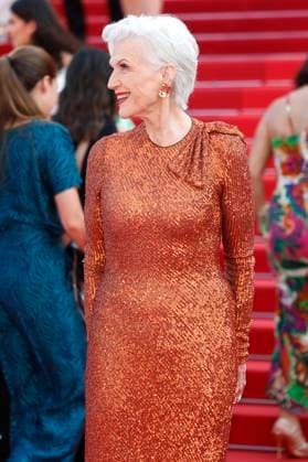 Maye Musk bei der Premiere des Kinofilms Asteroid City auf dem Festival de Cannes 2023 76. Internationale Filmfestspiele von Cannes im Palais des Festivals. Cannes, 23.05.2023