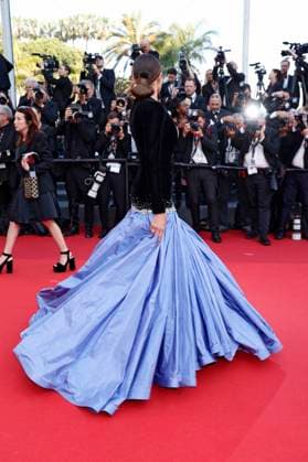 Olivia Culpo bei der Premiere des Kinofilms Asteroid City auf dem Festival de Cannes 2023 76. Internationale Filmfestspiele von Cannes im Palais des Festivals. Cannes, 23.05.2023