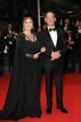 76th Cannes Film Festival 2023, Red Carpet film Kidnapped Pictured: Tom Hanks, Rita Wilson  Copyright: xManuelexMangiarottix xipa-agencyx xPoolxPhotoxEventsx01x IPA_IPA38168452