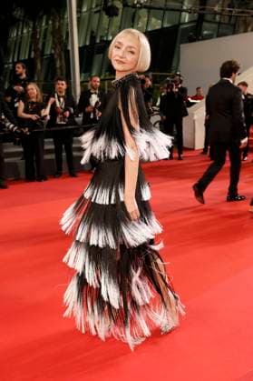 Maria de Medeiros bei der Premiere des Kinofilms Rapito Kidnapped auf dem Festival de Cannes 2023 76. Internationale Filmfestspiele von Cannes im Palais des Festivals. Cannes, 23.05.2023