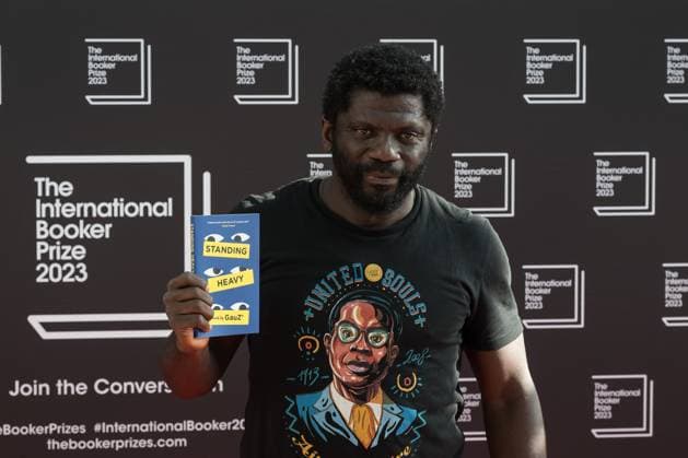International Booker Prize Award Ceremony In London LONDON, UNITED KINGDOM - MAY 23, 2023: Cote d™Ivoire writer and journalist GauZ™, author of ˜Standing Heavy™, attends the official winners™ ceremony of the International Booker Prize 2023 at the Sky Garden in London, United Kingdom on May 23, 2023. The International Booker Prize is awarded annually for the finest single work of fiction from around the world which has been translated into English and published in the UK and Ireland. London Greater London United Kingdom  Copyright: xWIktorxSzymanowiczx originalFilename: szymanowicz-internat230523_np0TX.jpg