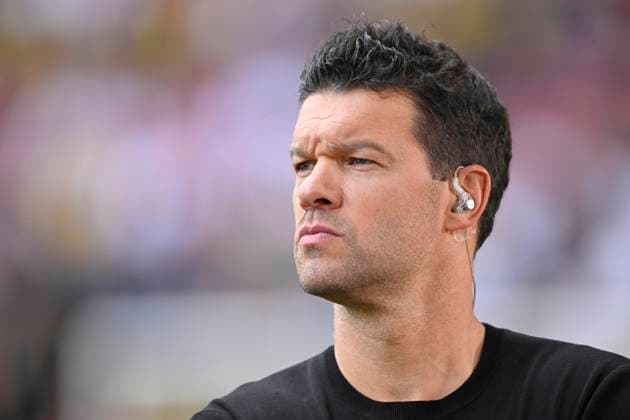TV-Experte Michael Ballack, DAZN, Portrait, WWK Arena, Augsburg, Bayern, Deutschland, Europa Copyright: imageBROKER/MichaelxWeber iblimw09296317