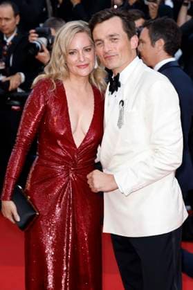 Rupert Friend mit Ehefrau Aimee Mullins bei der Premiere des Kinofilms Asteroid City auf dem Festival de Cannes 2023 76. Internationale Filmfestspiele von Cannes im Palais des Festivals. Cannes, 23.05.2023