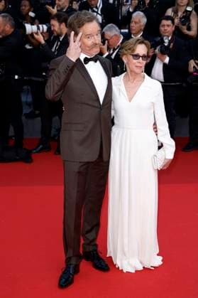 Entertainment Bilder des Tages Bryan Cranston mit Ehefrau Robin Dearden bei der Premiere des Kinofilms Asteroid City auf dem Festival de Cannes 2023 76. Internationale Filmfestspiele von Cannes im Palais des Festivals. Cannes, 23.05.2023