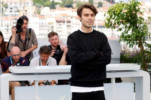 Leonardo Maltese beim Photocall zum Kinofilm Rapito Kidnapped auf dem Festival de Cannes 2023 76. Internationale Filmfestspiele von Cannes am Palais des Festivals. Cannes, 24.05.2023
