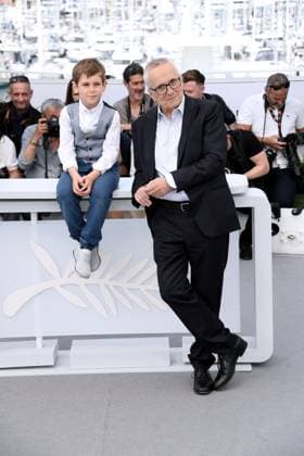 76th Cannes Film Festival 2023, Photocall film Kidnapped L Enlevement (Kidnapped) . Pictured: Marco Bellocchio, Enea Sala  Copyright: xAlbertoxTerenghi PoolxPhotoxEvenx xPoolxPhotoxEventsx01x IPA_IPA38181927
