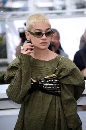 76th Cannes Film Festival 2023, Photocall film Ayeh Haye Zamini (Terrestrial Verses) . Pictured: Sadaf Asgari  Copyright: xAlbertoxTerenghi PoolxPhotoxEvenx xPoolxPhotoxEventsx01x IPA_IPA38183508