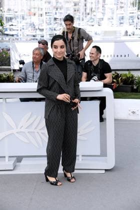 76th Cannes Film Festival 2023, Photocall film Ayeh Haye Zamini (Terrestrial Verses) . Pictured: Faezeh Rad  Copyright: xAlbertoxTerenghi PoolxPhotoxEvenx xPoolxPhotoxEventsx01x IPA_IPA38183512