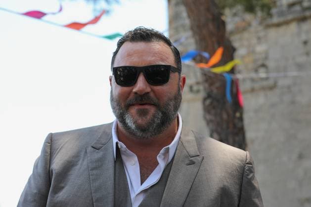 May 24, 2023, Cannes, Cote d Azur, France: DENIS MENOCHET attends the Lunch hosted by the mayor of Cannes during the 76th Annual Cannes Film Festival at Place du Suquet on May 24, 2023 in Cannes, France Cannes France - ZUMAc179 20230524_zep_c179_040 Copyright: xMickaelxChavetx