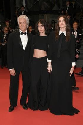 76th Cannes Film Festival 2023, Red carpet film The sun of the future . Pictured: Kasia Smitniak, Sophia Taricone, Domenico Procacci  Copyright: xAlbertoxTerenghi PoolxPhotoxEvenx xPoolxPhotoxEventsx01x IPA_IPA38197346