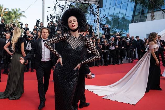 76e Festival International du Film de Cannes. MontÃ e des marches du film La Passion de Dodin Bouffant. 76th International Cannes Film Festival. Red Carpet 292562 2023-05-24 Cannes France Rocha, Coco  Copyright: xEstellexCarlierx xStarfacex STAR_292562_001