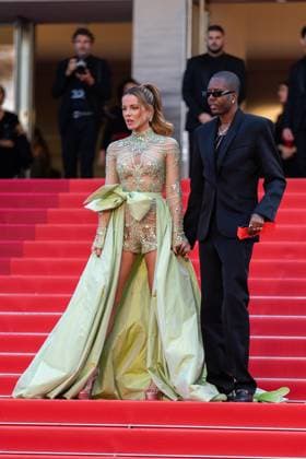 76e Festival International du Film de Cannes. MontÃ e des marches du film La Passion de Dodin Bouffant. 76th International Cannes Film Festival. Red Carpet 292562 2023-05-24 Cannes France Beckinsale, Kate  Copyright: xEstellexCarlierx xStarfacex STAR_292562_065