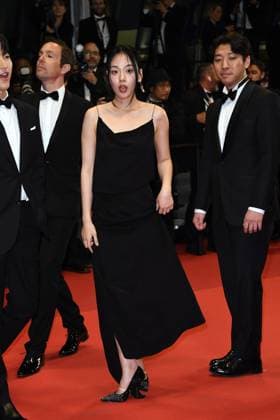 76th Cannes Film Festival 2023, Red Carpet Film . Pictured Il Sol Dell Avvenire . Pictured Hyoung Seo Kim  Copyright: xSimonexComix xipa-agency.netx xPoolxPhotoxEventsx01x IPA_IPA38198090