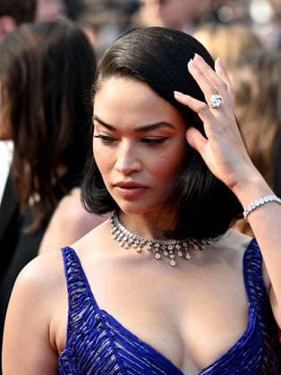 76th Cannes Film Festival 2023, evening 9 - Red Carpet film La Passion De Dodin Bouffant Pictured Shanina Shaik  Copyright: xManuelexMangiarottix xipa-agencyx xPoolxPhotoxEventsx01x IPA_IPA38199447