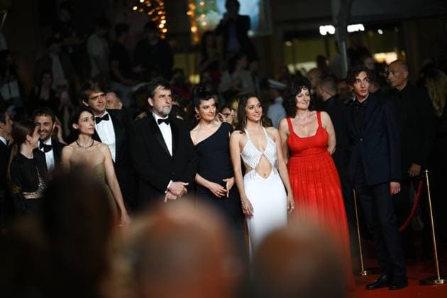 76e Festival International du Film de Cannes. MontÃ e des marches du film Vers un avenir radieux 292577 2023-05-24 Cannes France Moretti, Nanni  Copyright: xLionelxGuericolas MPPx STAR_292577_027