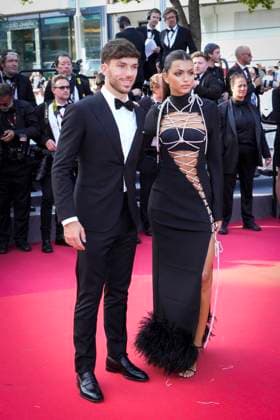 La Passion De Dodin Bouffant Red Carpet - The 76th Annual Cannes Film Festival Alpine s French driver Pierre Gasly (R) arrives with Portuguese model Francisca Cerqueira Gomes attends the La Passion De Dodin Bouffant red carpet during the 76th annual Cannes film festival at Palais des Festivals on May 24, 2023 in Cannes, France. Cannes France  Copyright: xDanielexCifalÃ x originalFilename: cifala-notitle230524_npzEY.jpg
